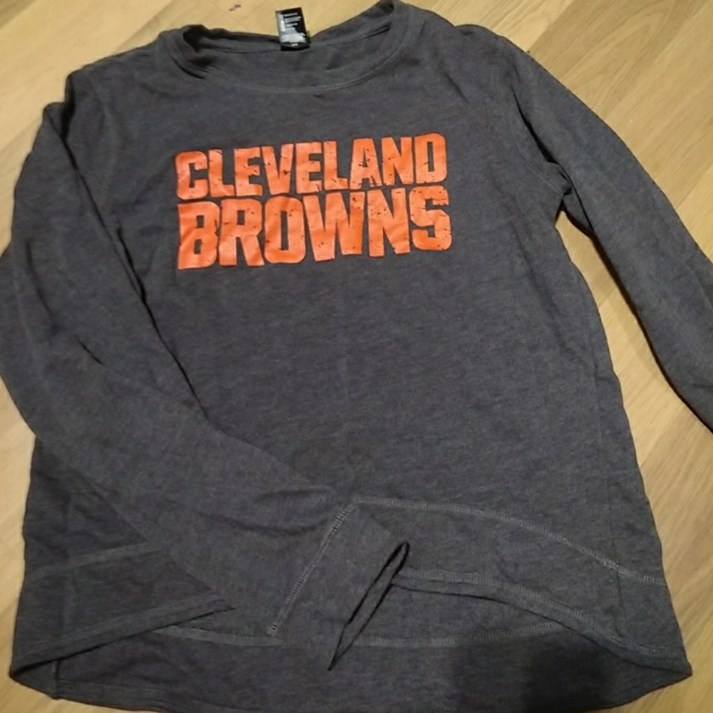 Cleveland browns long sleeve shirt
